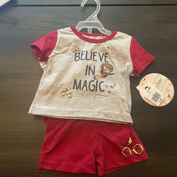 Harry Potter Believe in magic 3 piece set size 0-3 months - Picture 1 of 6
